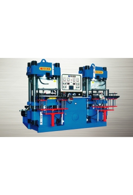 Vacuum vulcanizing press